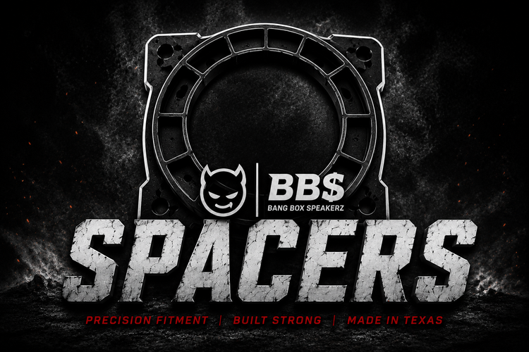 BBS speaker spacers and faceplates for custom audio installs