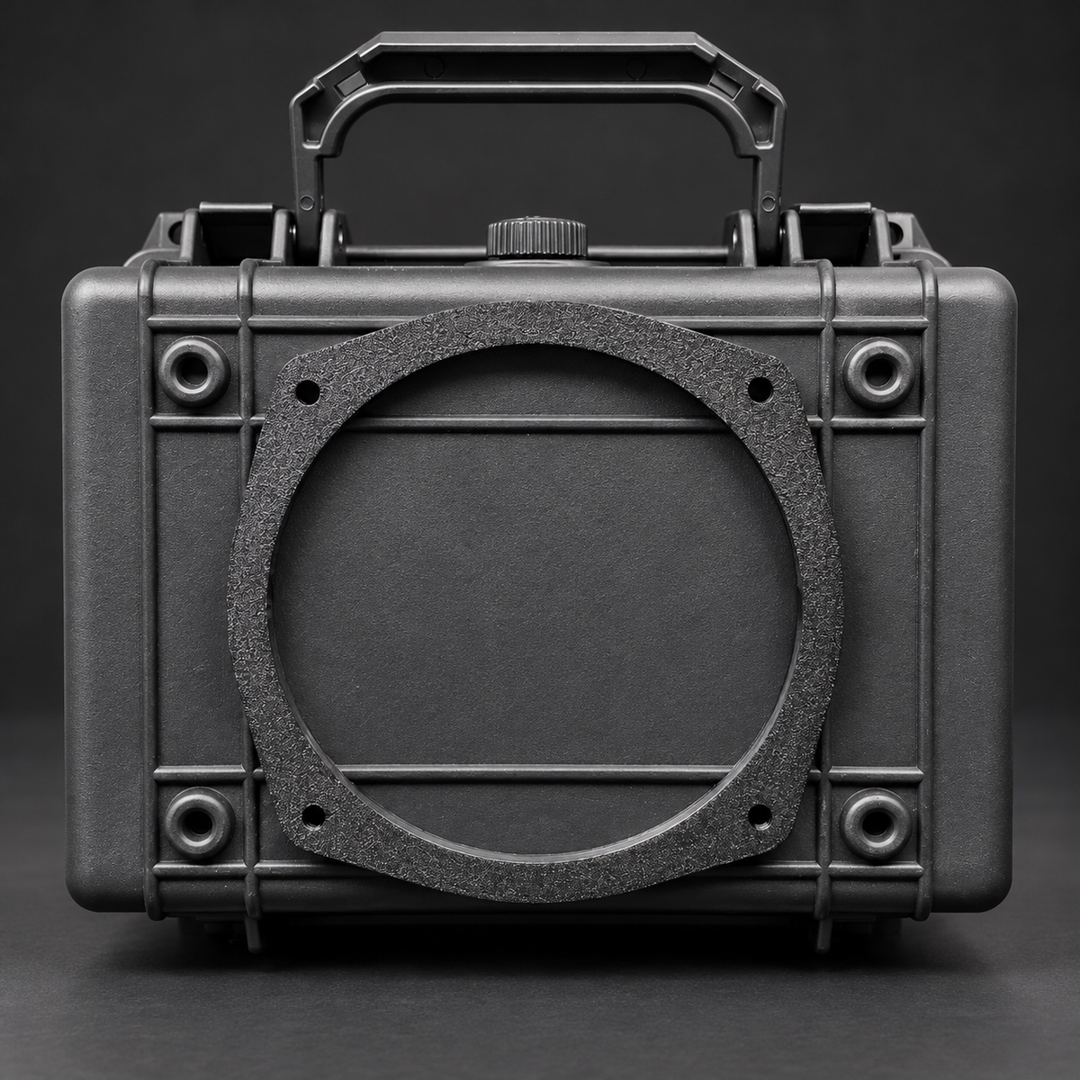Black rear spacer shown on Apache 1800 case; spacer only