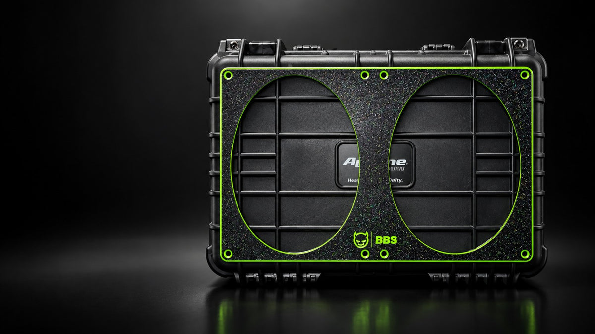 Dual 6x9 Pro Audio Style One-Piece Faceplate for Apache 3800