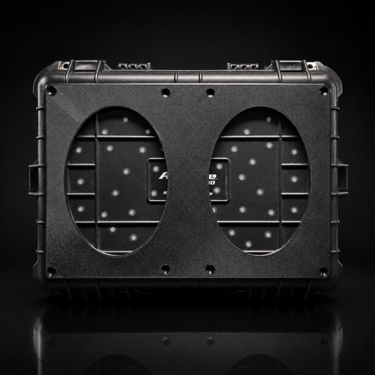 Apache 4800 dual 6x9 220 by 150 millimeter one-piece faceplate by Bang Box Speakerz