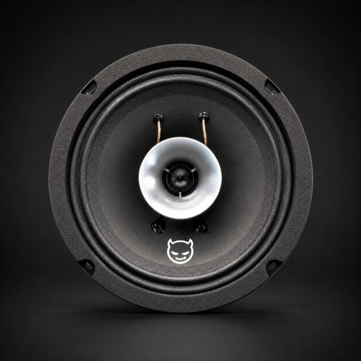 Straight-on front studio view of the BBS Inferno 65CXN 6.5-inch coaxial speaker
