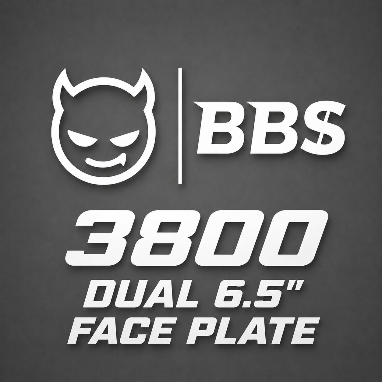 3800 2 Piece Face Plate