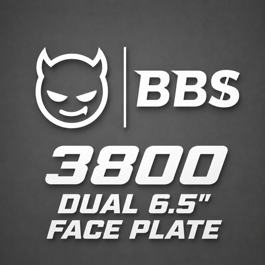 3800 2 Piece Face Plate