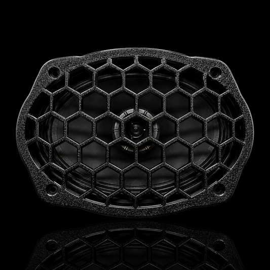 DS18/ CT Sounds/ Skar/ Deaf Bonce 6x9" Grill — image 2 of 7