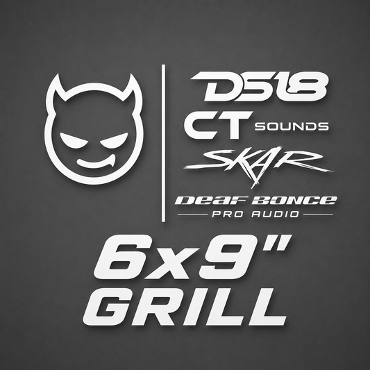 DS18/ CT Sounds/ Skar/ Deaf Bonce 6x9" Grill