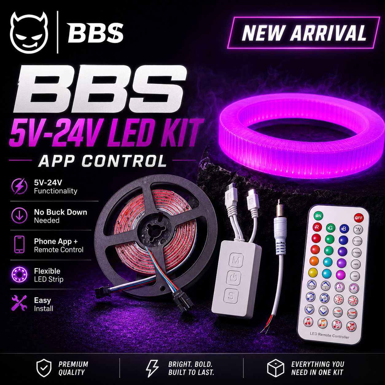 BBS 5V-24V LED KIT + APP 😈