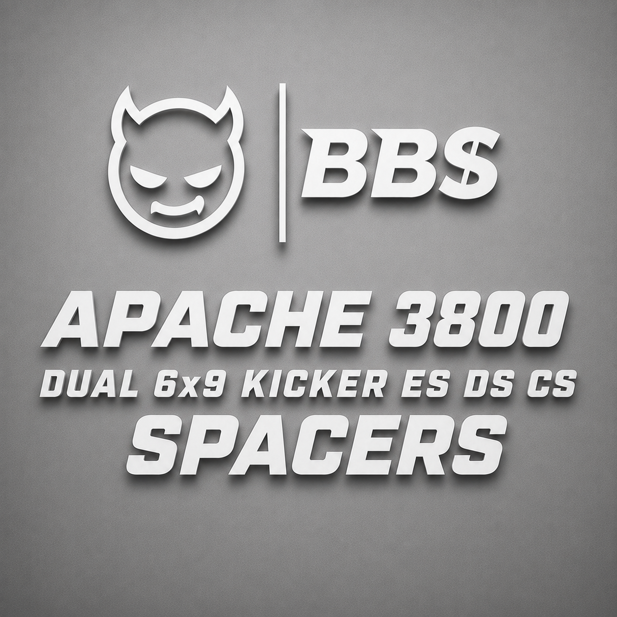 Apache 3800 Dual Kicker 6x9 Spacers