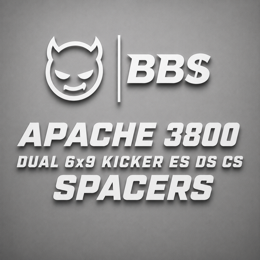 Apache 3800 Dual Kicker 6x9 Spacers