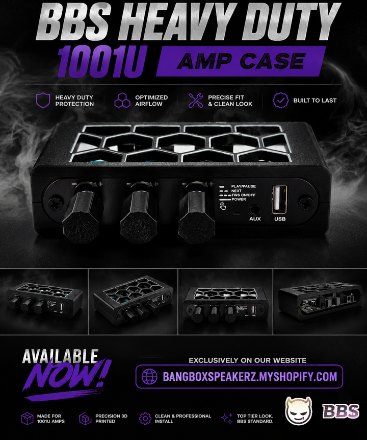 BBS 1001U Heavy-Duty Amp Case