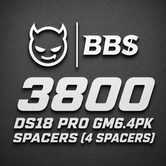 3800 DS18 PRO GM6.4PK SPACERS
