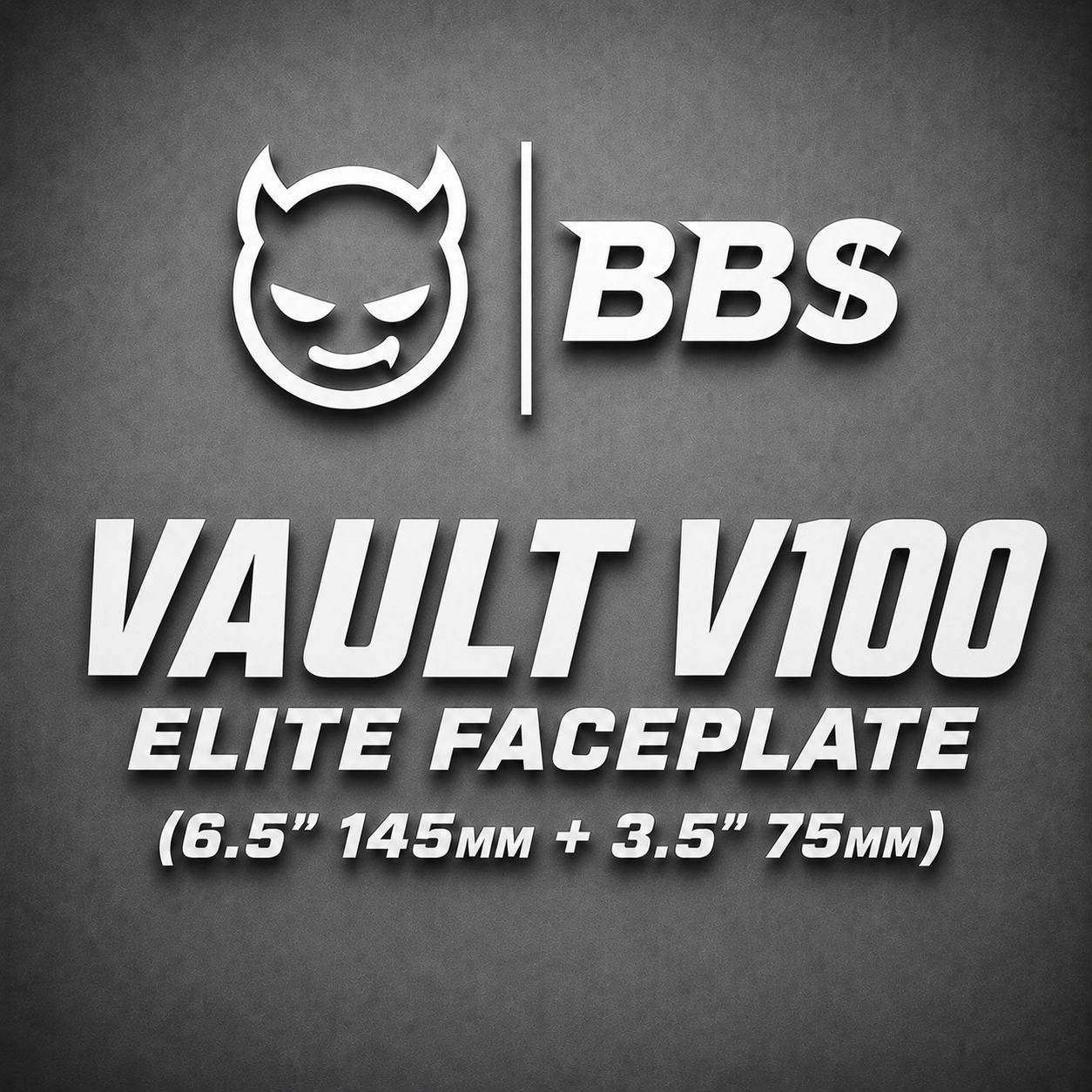Vault V100 Elite Faceplate